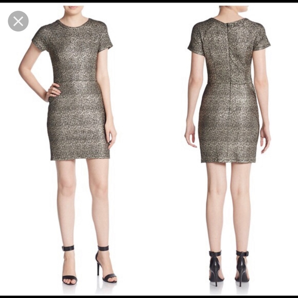 Gold Collective Concept Party dress